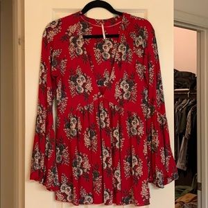Free people floral tunic